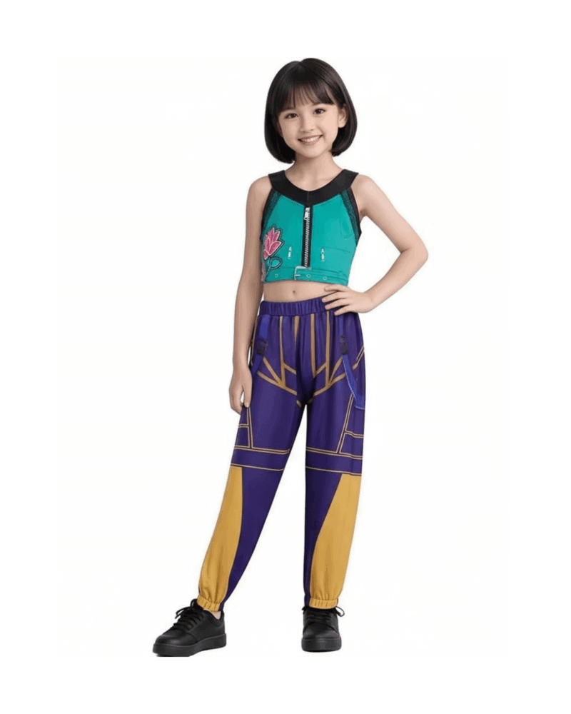 Z Neon Pop Art Superhero Costume