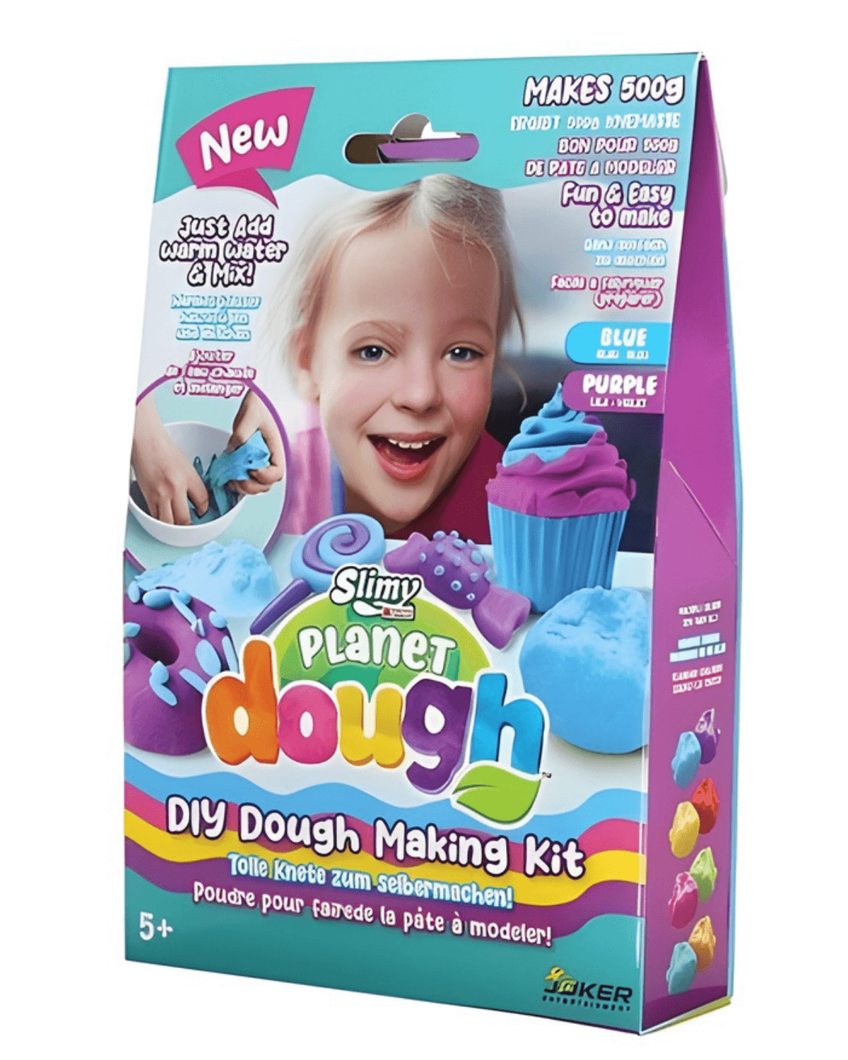 Slimy Planet Dough Diy 500G 4 Color With Tool