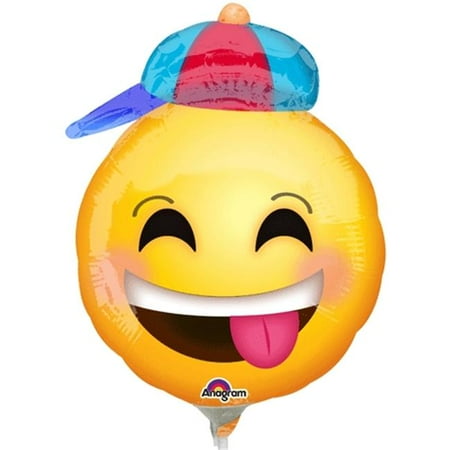 a30 happy emoticon with hat mini