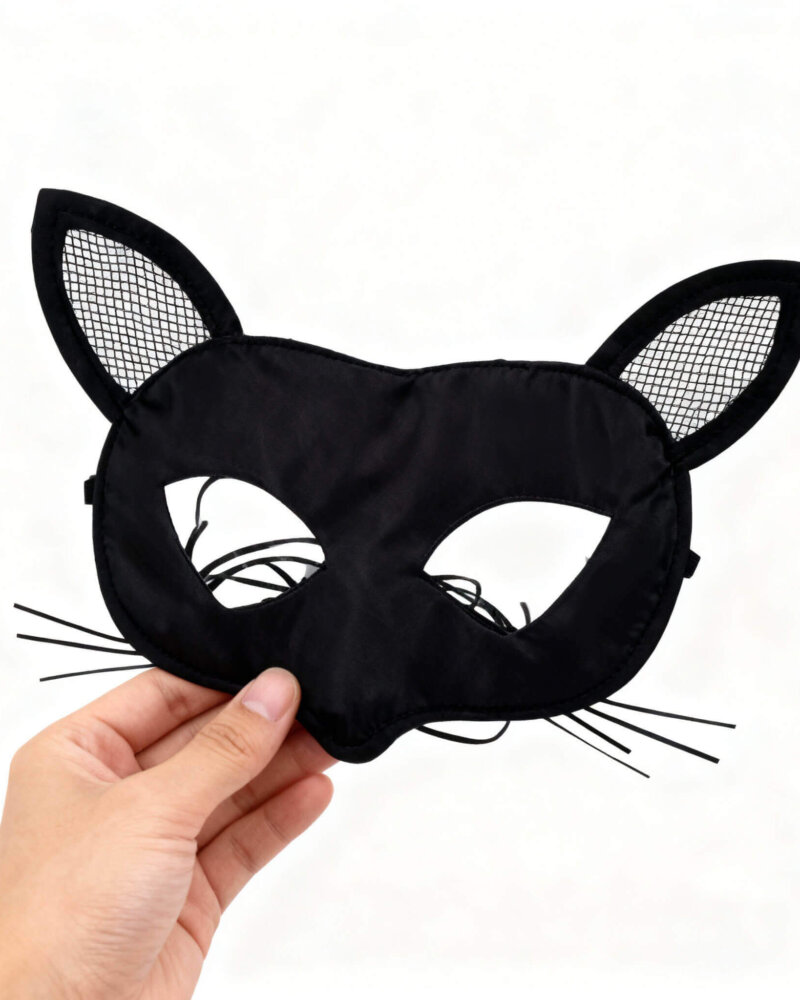 Cat Eye Mask Halloween Costume Accessory