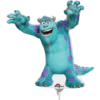 A30 Monsters University Sully Mini Shape Balloon a30 monsters university sully mini shape