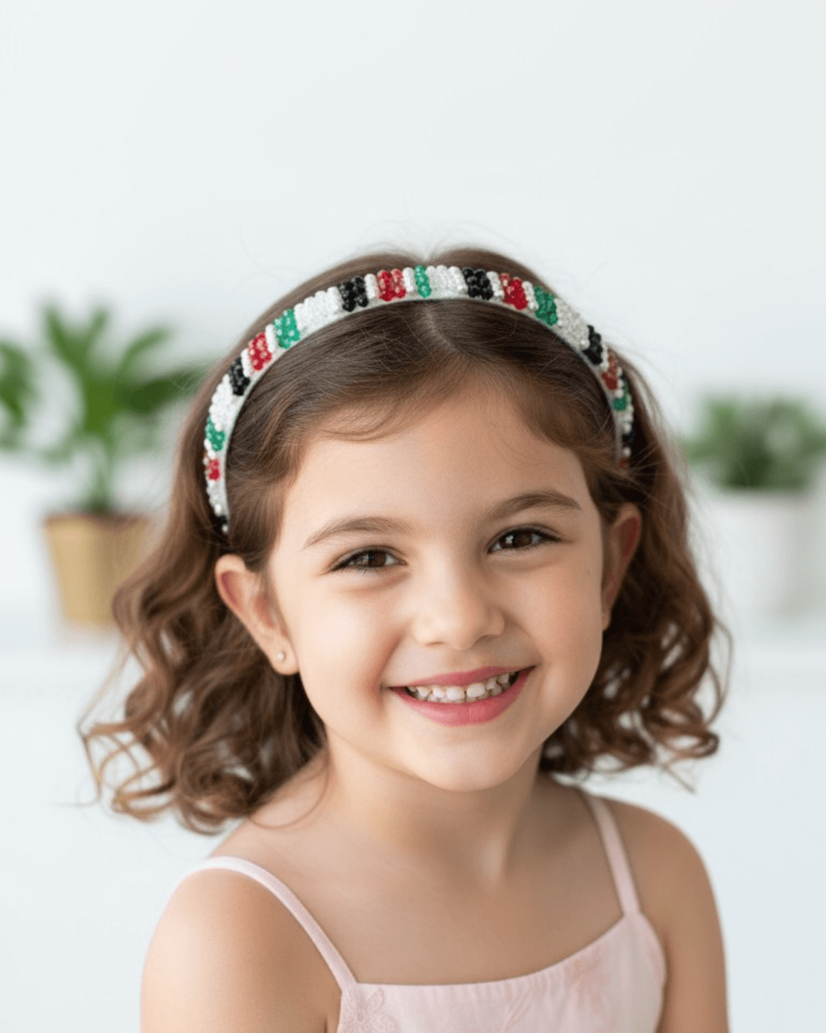 Headband UAE Flag | Elastic National Day Hair Accessory for Women, Men & Kids | Perfect for Parades, School Events & Celebrations UAE Flag Headband UAE National Day Headband UAE Flag Day Decoration