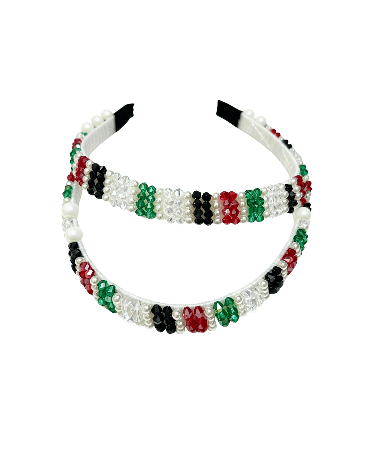 Headband UAE Flag | Elastic National Day Hair Accessory for Women, Men & Kids | Perfect for Parades, School Events & Celebrations UAE Flag Headband UAE National Day Headband UAE Flag Day Decoration