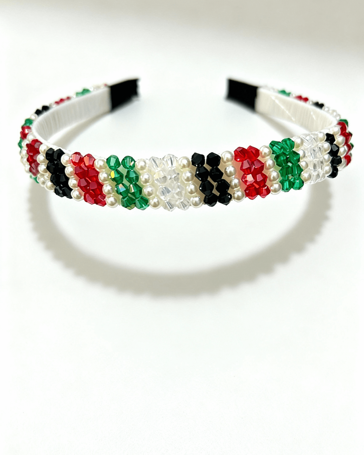Headband UAE Flag | Elastic National Day Hair Accessory for Women, Men & Kids | Perfect for Parades, School Events & Celebrations Headband UAE Flag | Elastic National Day Hair Accessory for Women, Men & Kids | Perfect for Parades, School Events & Celebrations - Image 2