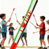 UAE Flag Balloon stick lot Inflatable Cheering Stick Clapper Ideal for Parades, Schools, and National Day Decorations UAE Flag Balloon stick lot Inflatable Cheering Stick Clapper Ideal for Parades, Schools, and National Day Decorations
