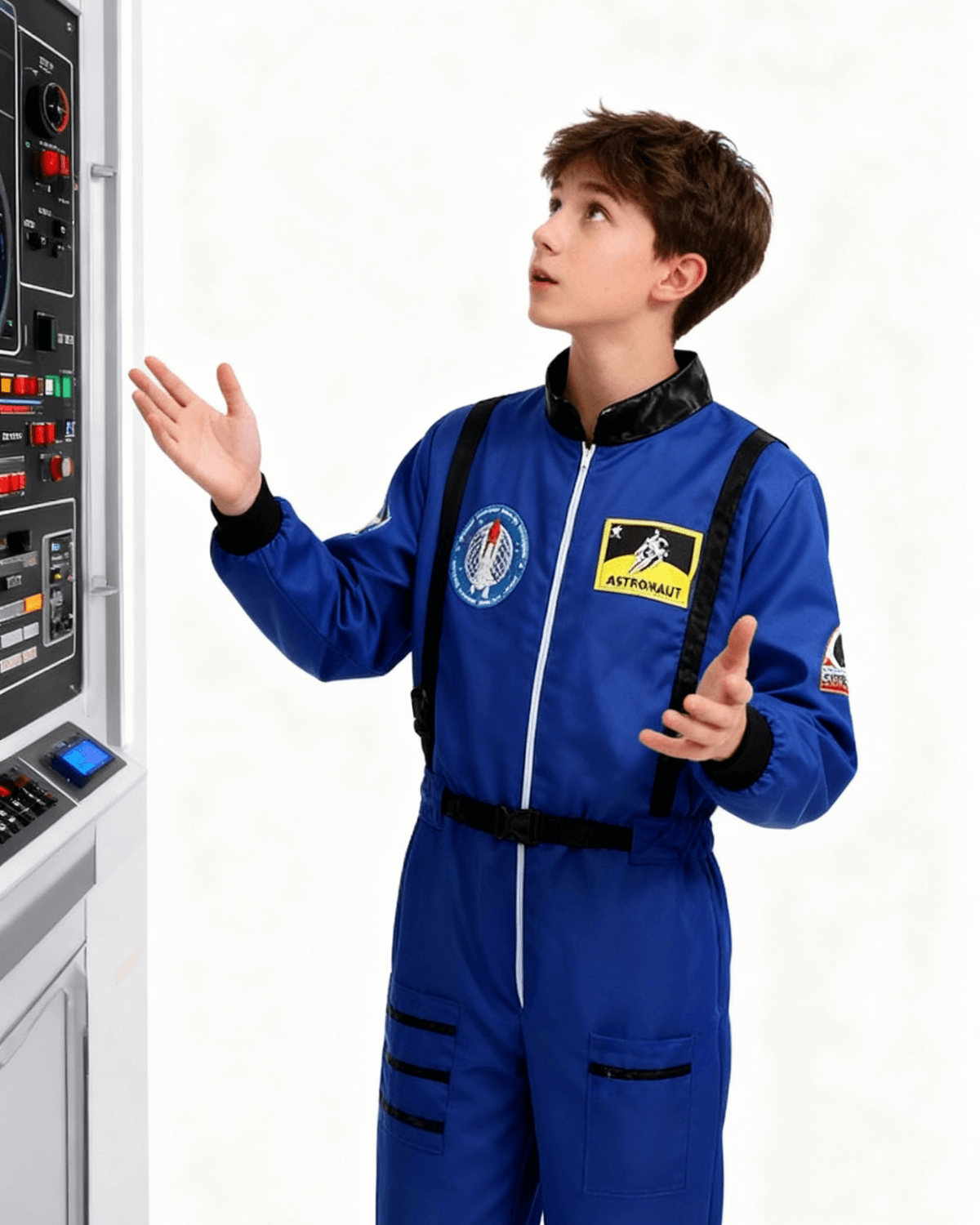 Adult Astronaut Costume – Space Explorer Jumpsuit Adult Astronaut Costume – Space Explorer Jumpsuit - Image 7