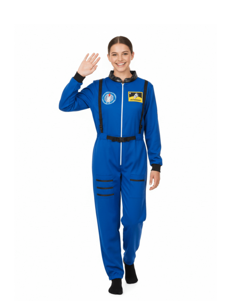 Alternative view of Adult Astronaut Costume – Space Explorer Jumpsuit