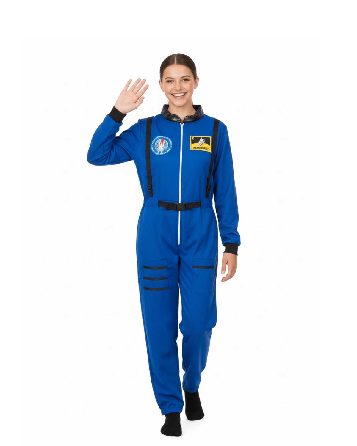 Adult Astronaut Costume – Space Explorer Jumpsuit Adult Astronaut Costume – Space Explorer Jumpsuit - Image 2