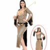 womens gold belly dance costume adult
