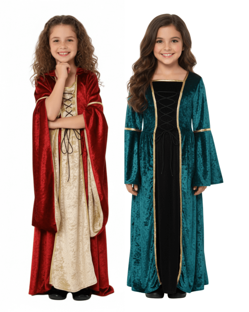 Alternative view of Renaissance Medieval Costume Dress for Women – Royal Style
