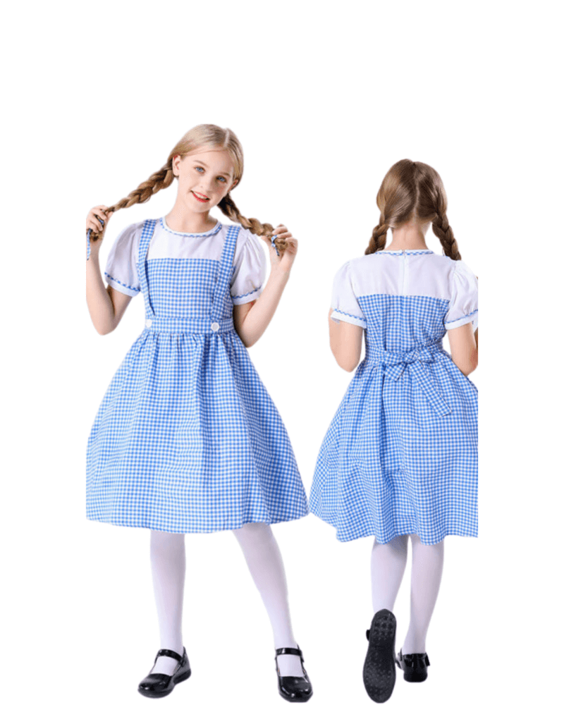 Alternative view of Women’s Blue Gingham Storybook Girl Costume – Dorothy Fairytale Dress