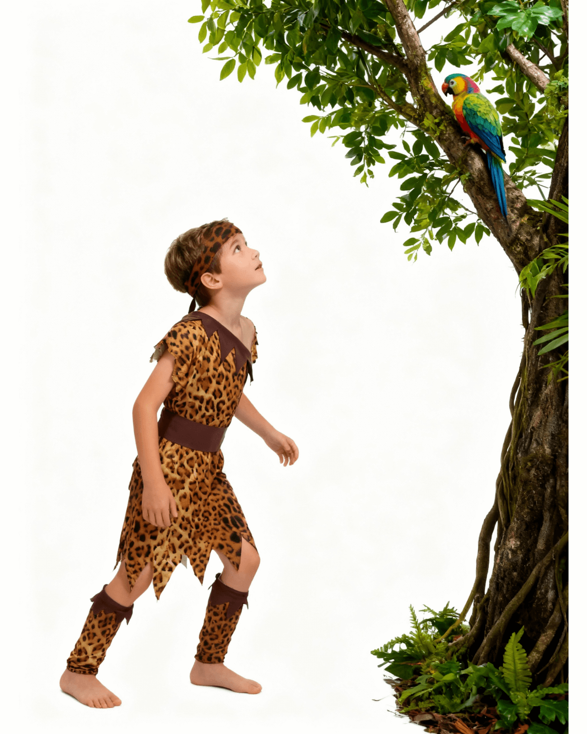 Kids Boys Stone Age Cave Boy Kids Boys Stone Age Cave Boy - Image 2