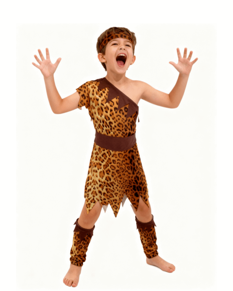 Kids Boys Stone Age Cave Boy WOOCOMERCE Shopzinia PRODUCTS Costumes 8