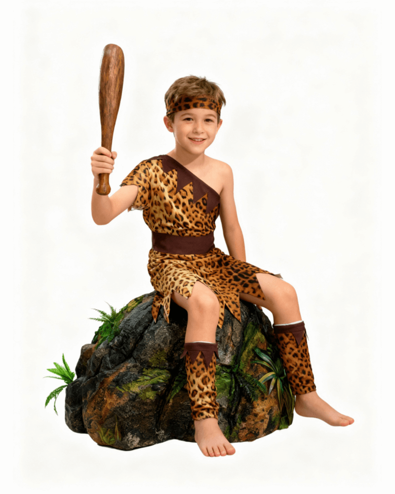 Kids Boys Stone Age Cave Boy WOOCOMERCE Shopzinia PRODUCTS Costumes 9
