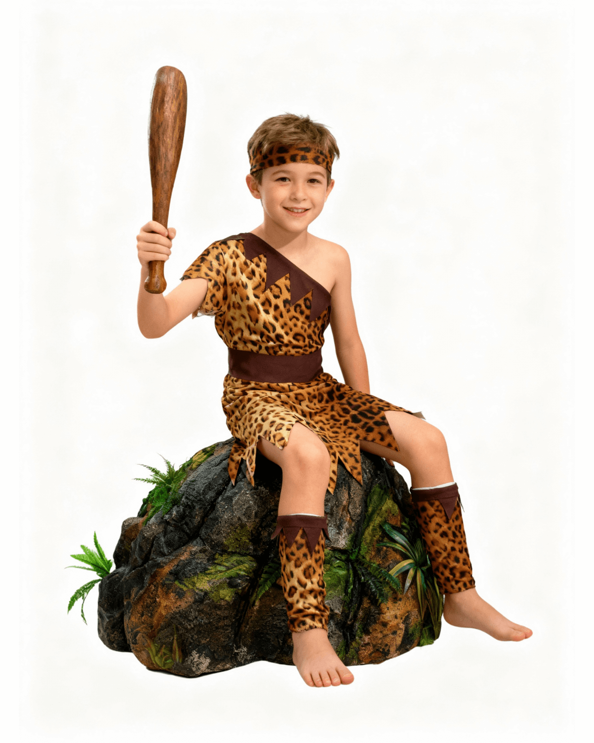 Kids Boys Stone Age Cave Boy Kids Boys Stone Age Cave Boy - Image 7