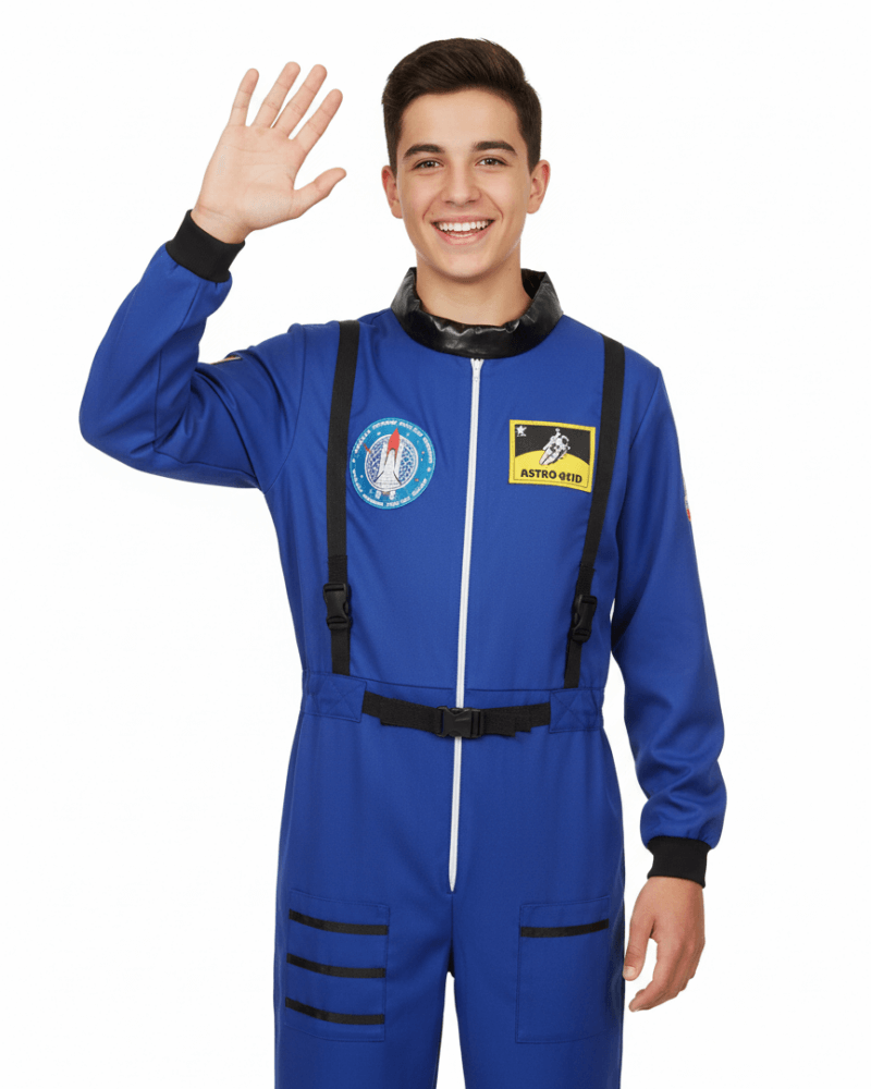 Adult Astronaut Costume – Space Explorer Jumpsuit image Pippit 202601131057