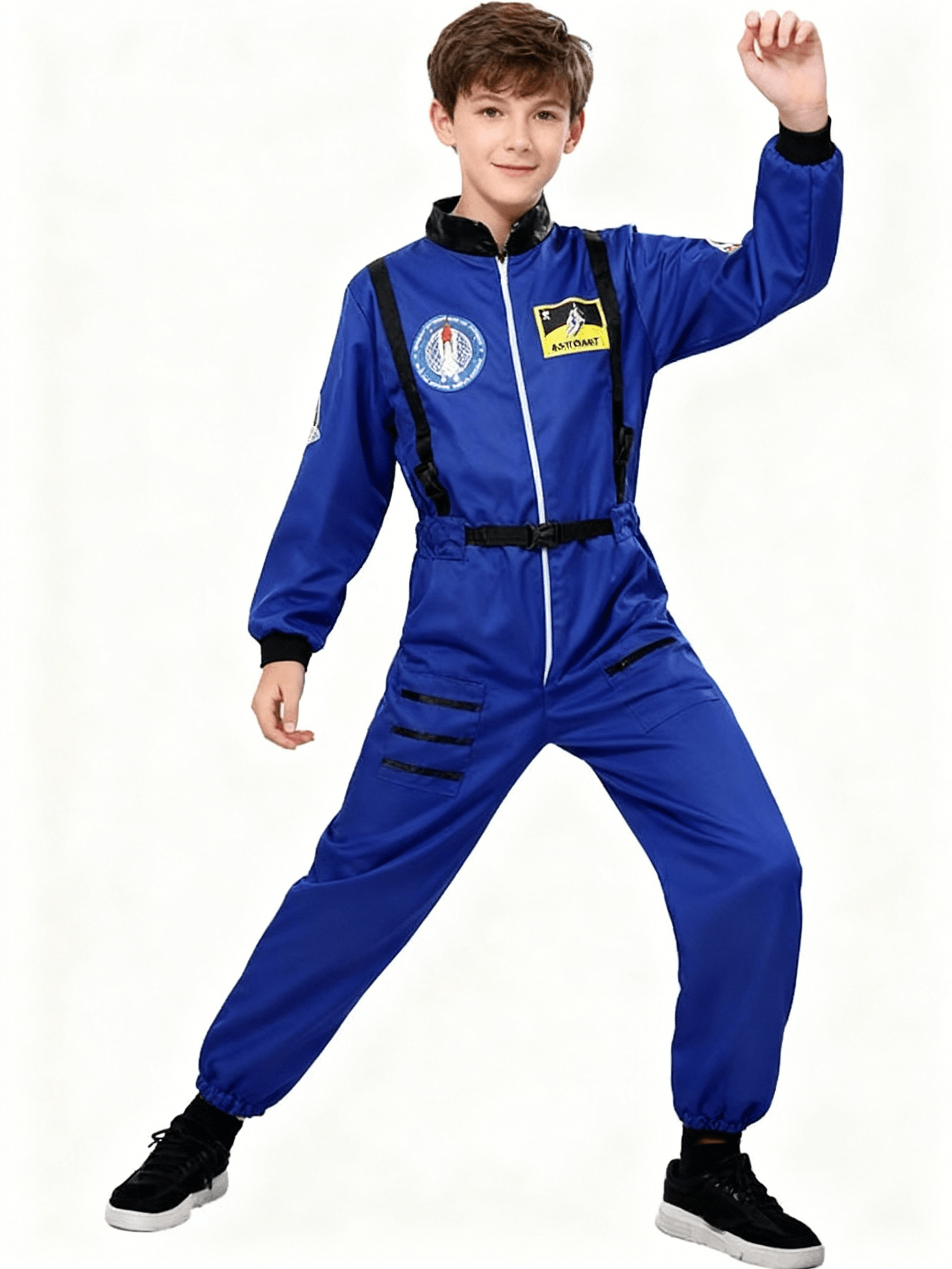 Adult Astronaut Costume – Space Explorer Jumpsuit Adult Astronaut Costume – Space Explorer Jumpsuit - Image 5