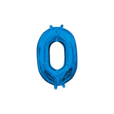 l16 number 0 blue mini shape