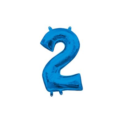 l16 number 2 blue mini shape