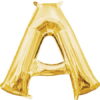 l16 letter a gold mini shape