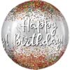 G20 HAPPY BIRTHDAY SEQUINS ORBZ BALLOON 15X16IN g20 happy birthday sequins orbz balloon