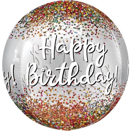 g20 happy birthday sequins orbz balloon