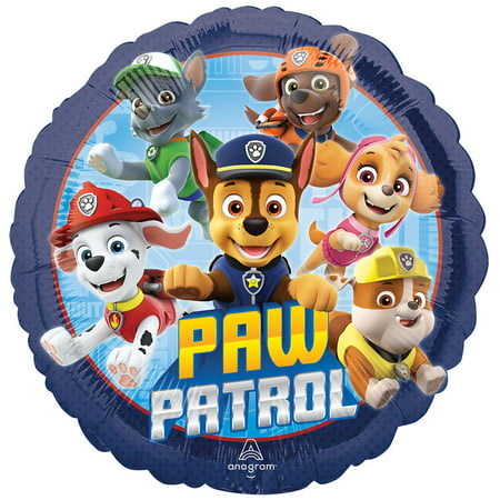 S60 PAW PATROL FOIL BALLOON 18IN