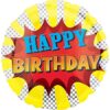 s40 super hero birthday foil balloon