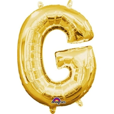 l16 letter g gold mini shape