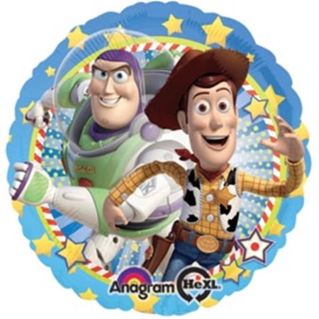 s60 woody 038 buzz foil balloon