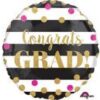 s55 graduation gold confetti 18inch