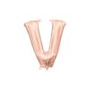 l16 letter v rose gold mini