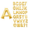 l16 letter d gold mini shape