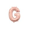 l16 letter g rose gold mini