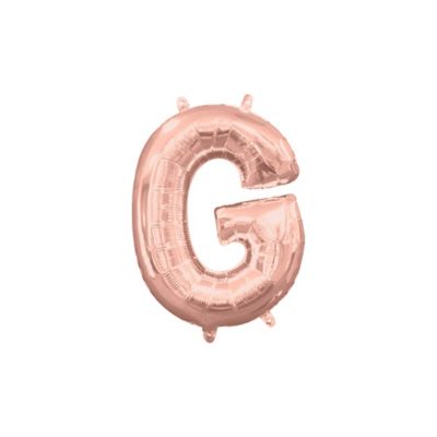 l16 letter g rose gold mini