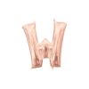 l16 letter w rose gold mini