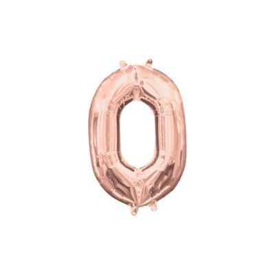 l16 number 0 rose gold mini