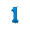 l16 number 1 blue mini shape