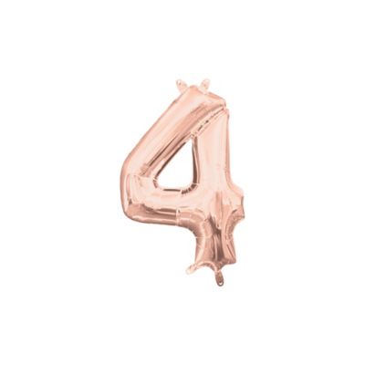 l16 number 4 rose gold mini