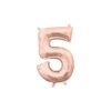 l16 number 5 rose gold mini