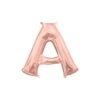 l16 letter a rose gold mini
