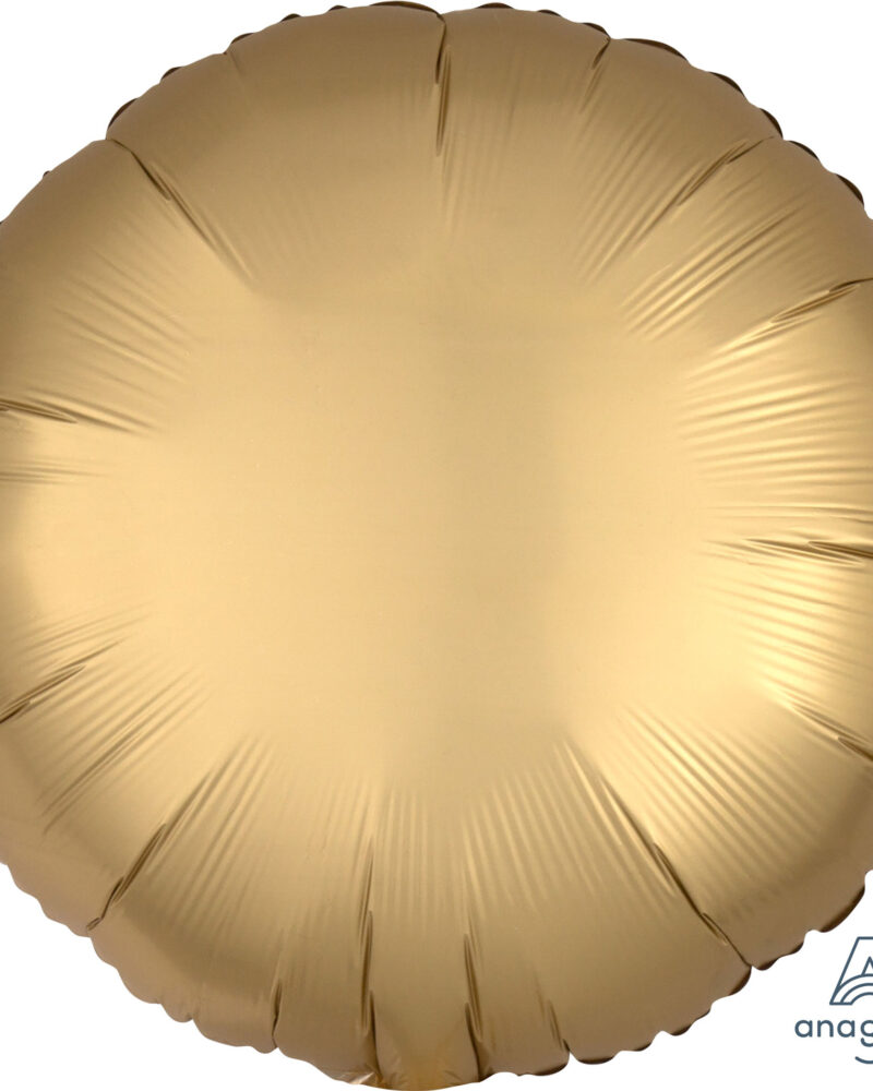 s18 gold sateen satin luxe circle