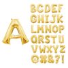 l16 letter b gold mini shape